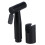 2Ensemble Spray Bidet Acier Inox Noire Avec Support Pour 1