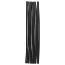 10Pièces Rondins Pom Plastique Noir Robustesse Pour Projets DIY
