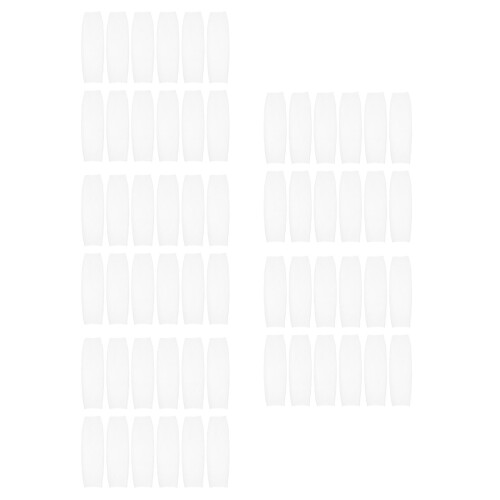 500Pcs White Pe Protective Sleeves for Travel and Storage