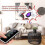 Key finder, 80 dB Wireless RF with a working range of 39.6 m, remote control with LED flashlight, base stand 3