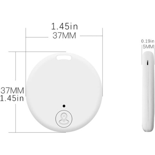 Set van 5 kleine GPS-trackers, compatibel met iOS/Android, draagbare, verliesbestendige Bluetooth-objecttracker. 2