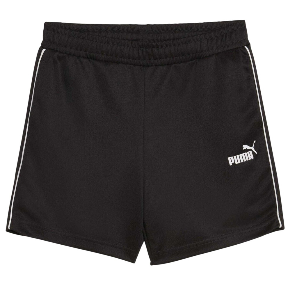 Puma (11-12 Years, Black) Childrens/Kids Track Shorts