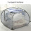 Kitchen Gadgets Clearance Mesh Laundry Basket, wide opening with side pockets, breathable and sturdy, foldable 5
