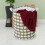 Laundry basket - Hedgehog design - Cotton - Foldable - Waterproof - 34x34x40 cm 2