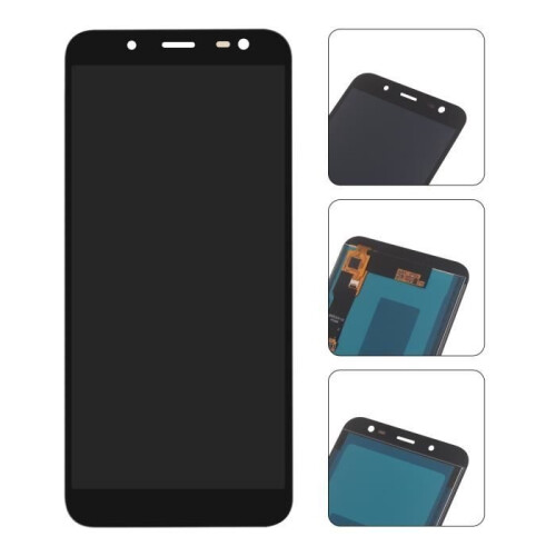 Οθόνη LCD αφής - ΜΑΥΡΗ για Samsung Galaxy J6 J600 2018 + Κιτ εργαλείων + Αυτοκόλλητο B7000 1