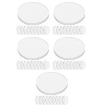 250Pièces Patins Ronds Transparants En PVC Protecteurs Pour