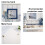 Wooden wall-mounted key box, holder for miscellaneous items, practical and convenient, key storage box. 2