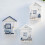 Wooden wall-mounted key box, holder for miscellaneous items, practical and convenient, key storage box. 4