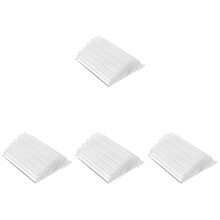 400Pcs White Adhesive Hot Glue Sticks for Office DIY Craft Projects