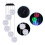 Wind chime - LED string lights - Solar owl - Waterproof - 7 changing colors 2