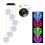Wind chime - LED string lights - Solar owl - Waterproof - 7 changing colors 3