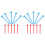 20Pcs Safe Plastic Parrot Perches Stand for Balance Training and Play 1