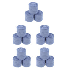 15Rouleaux En Chiffon Bleu À Bord Frangé Pour Décoration Mariage