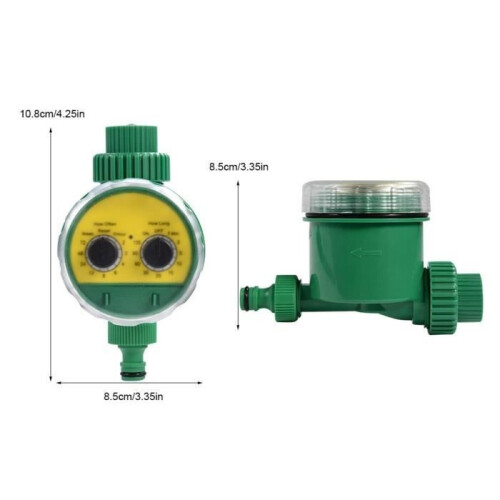 Multifunctional Automatic Electronic Dual Dial Watering Timer Garden Irrigation Controller - GUA 2