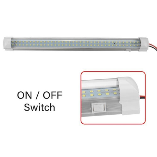 12V-85V Λευκό εσωτερικό φωτιστικό οροφής LED για φορτηγό, τροχόσπιτο, ρυμουλκούμενο 2