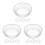 12Pcs White Glass Pitcher Lid Silicone Water Cover 1