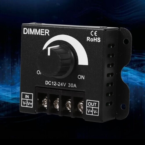 DC 12V - 24V dimmerknopschakelaar dimmercontroller LED-stripdimmer, LED-stripcontroller LED-dimmer 2