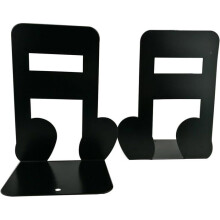 Bookends - Creative - Solid Metal - Music Theme - For Children - Decoration