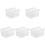 5Pcs Acrylic Tea Bag Storage Box Sugar Packet Organizer 1