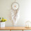 Dreamcatcher - Handmade - 75 cm - White - Home Decor - With Decorative Light 4