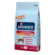 Koiran nappulat - Advance - Aikuisille - Lammas - 12kg - Täysravinto