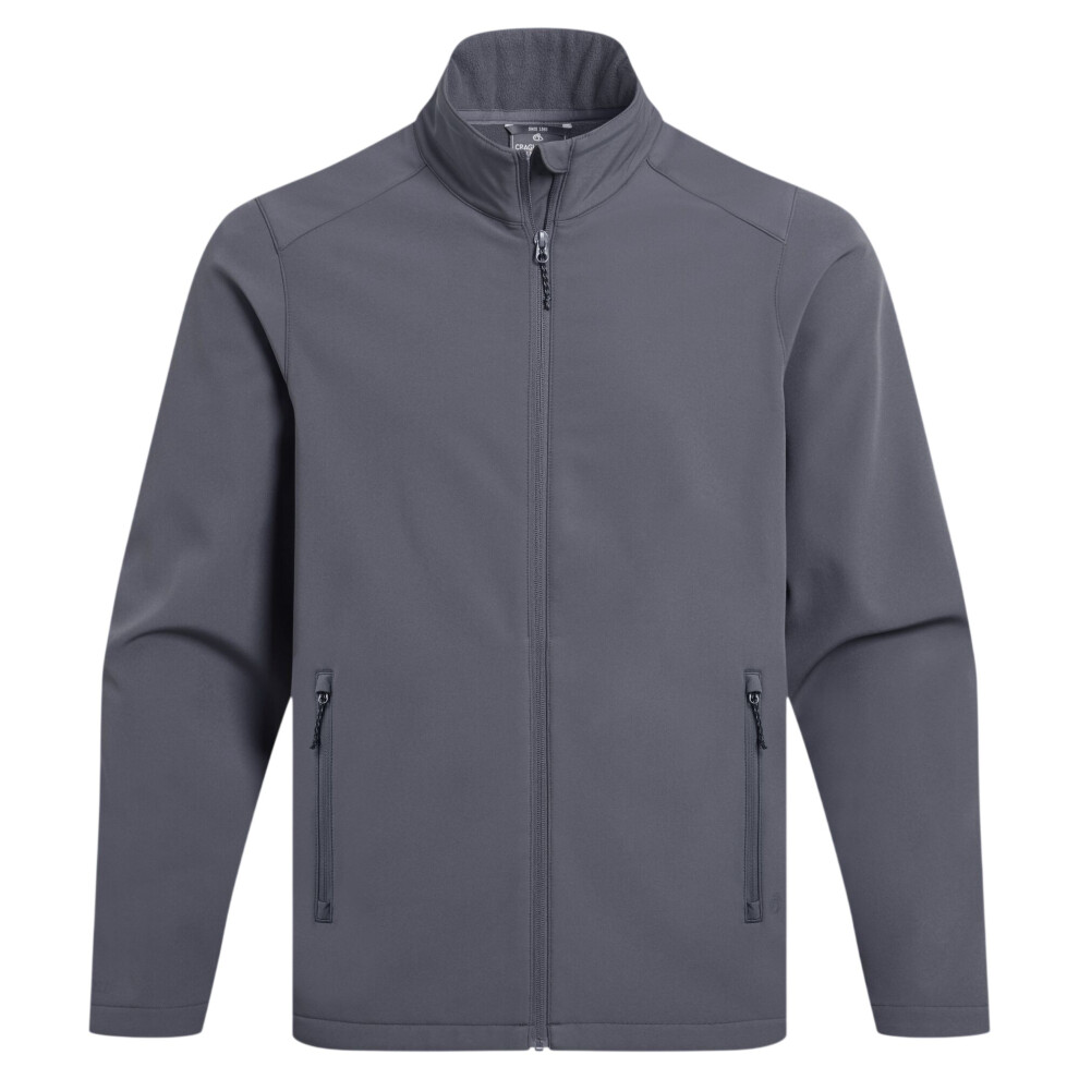 Craghoppers (S, Carbon ) Mens Expert Basecamp Ii Soft Shell Jacket Grey