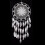 Dreamcatcher, White Feather Hanging Decor - TEMPSA - Round - Indoor 4