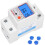 Single-phase sub-meter, MID certified, 45A max modular, single tariff, LCD display - Smart electricity meter 1