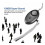 GETEK 130 dB Personal Alarm with Flashlight and Keyring — Compact 456725 mm 4