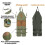 Multi-Pocket Gardening Apron - Eco-Friendly Material - Green 3