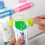 5-piece toothpaste dispenser, rolling tube press, squeezable toothpaste tube 3