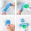 5-piece toothpaste dispenser, rolling tube press, squeezable toothpaste tube 4