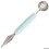 Stainless steel melon baller kitchen gadget (sky blue) 2