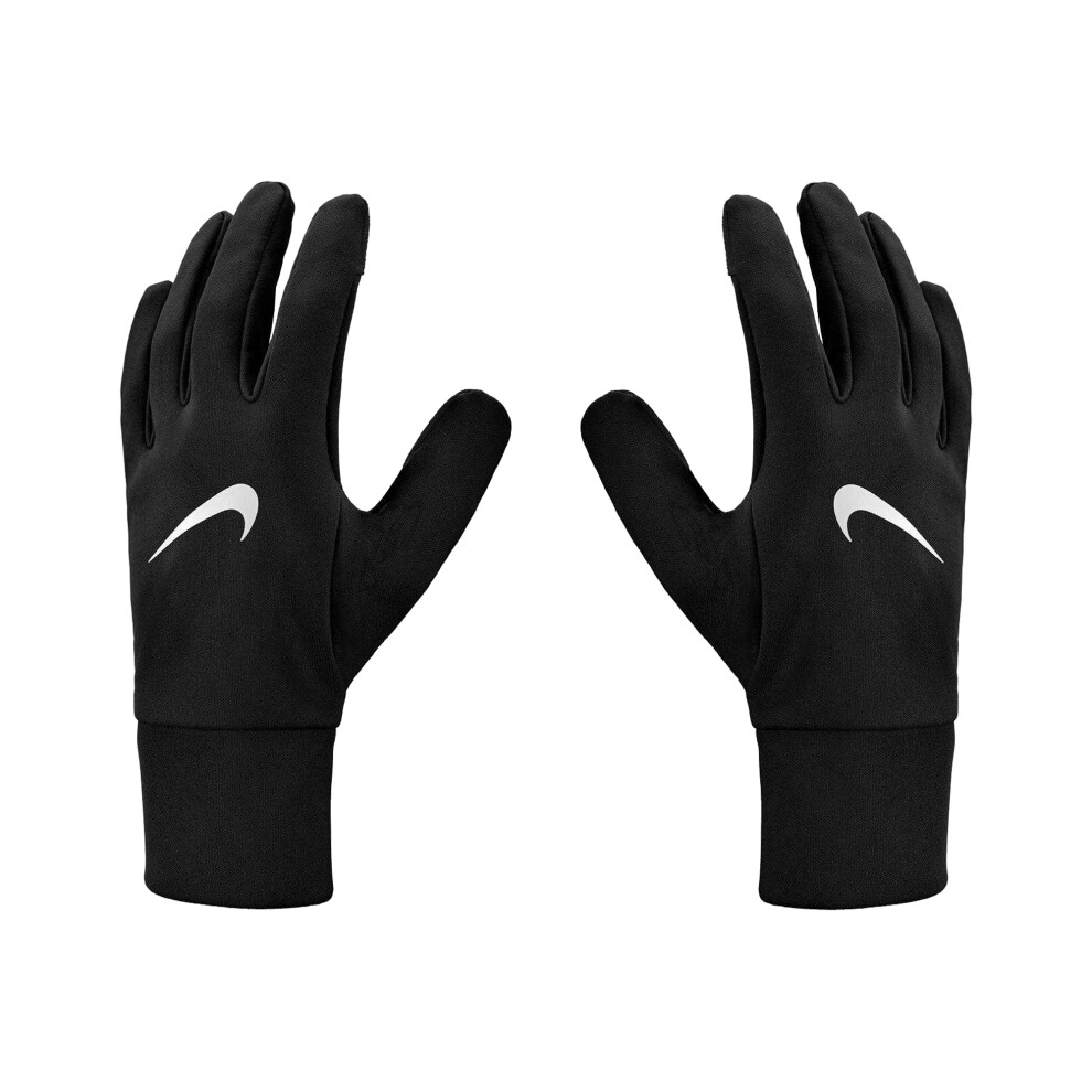 Nike (M, ) Mens Fleece Therma-Fit Gloves Black