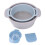 Set of 4 pollen sieves, stackable mesh sifting trays for the kitchen 3