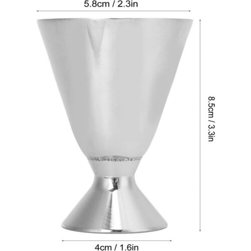 Precise Bar Measuring Cup, Cocktail Shaker, Thickened Single Head Jigger with Tick Marks, for Kitchen Bar 1