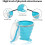 Collapsible Cup - Camping - 4 Pieces - Silicone - Reusable - BPA Free 4