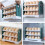 Egg box, egg storage box, refrigerator door egg holder, rotating egg box, for 4