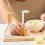 Mud press - Stainless steel - For home use - Quick release - Dishwasher safe 3