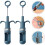 Plum pitter - Cherry pitter - With comfortable handle - Removes cherry pits (Blue) 3