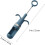 Plum pitter - Cherry pitter - With comfortable handle - Removes cherry pits (Blue) 5