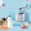Manual Egg Beater - OKUMGGYJ - Blue - Baking Mixing Tools 3