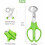 Stainless Steel Quail Egg Scissors Kitchen Tool for Opening Egg Shells, Multiple Colors, Large 2