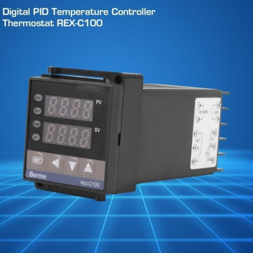 Digitale thermostaat - REX-C100 - AC 85-265V - Hoge precisie - Programmeerbaar 2