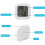 Thermometer Hygrometer - 2PCS - Digital - High Precision - Wireless 2