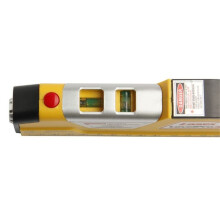 Laser level - AIMOONSA - 2.5M - Horizontal and vertical alignment - Integrated spirit levels - ABS plastic