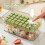 Ice Cube Tray with Lid, 64 Pieces Square Ice Cube Trays, Easy Release Ice Cube Mold 2