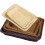 2pcs Rectangular Plastic Wicker Bread Basket, Fruit Basket, Storage Organizer, Egg Basket, 30*20*7CM 1
