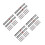 32Pcs Aluminum Sewing Gauge Rulers Multi-Color Precise Quilting Tools 1