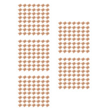 250Pcs Mini Kraft Paper Favor Boxes with Jute Rope for